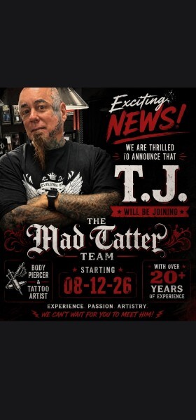 Announcement: T.J. joins The Mad Tatter